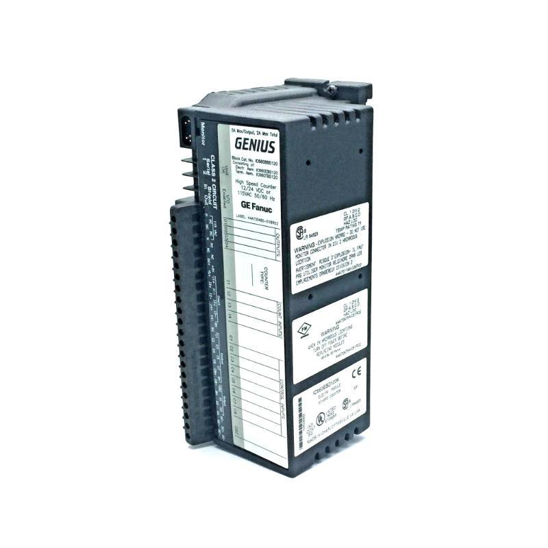 GE IC660BBD120 Genius High Speed Counter Block Original