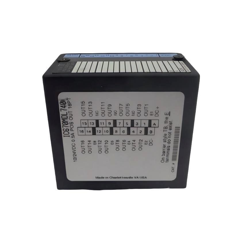 GE Fanuc IC670MDL740 Discrete Output Module Fast Shipping!