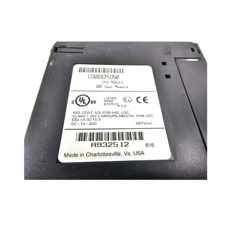 GE IC693CPU350-RK Series 90-30 CPU Module 30-Day Returns！