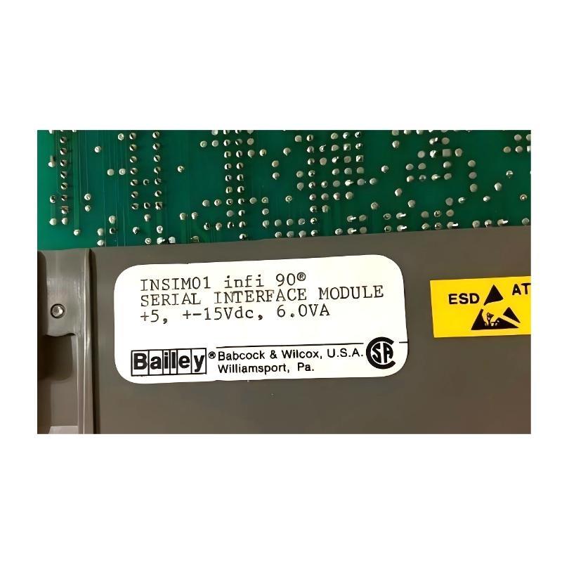 ABB Bailey INSIM01 Serial Interface Module 12-Month Warranty