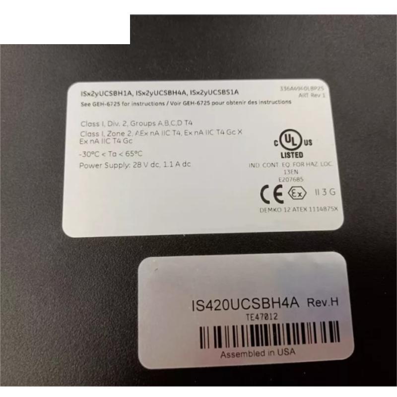 GE IS420UCSBH4A Mark VIe Systems UCSB Controller Module New In Stock