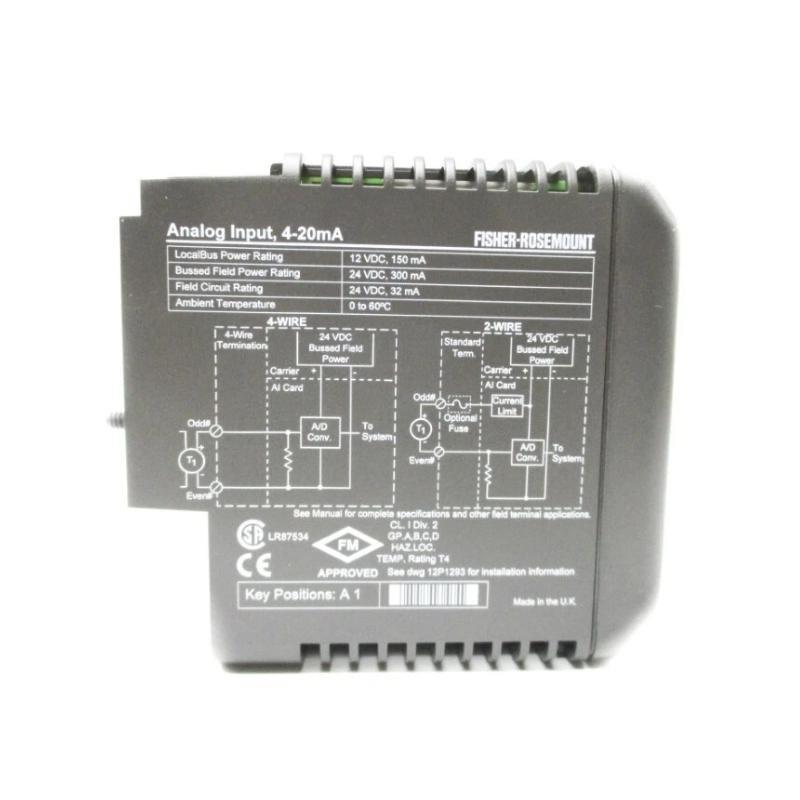 Emerson KJ3002X1-BC1 12P0681X092 DeltaV Analog Input Card 30-Day Returns！