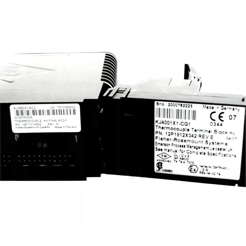 Emerson KJ3002X1-BG2 12P1731X082 DeltaV System Thermocouple Analog Input Card Trusted supplier