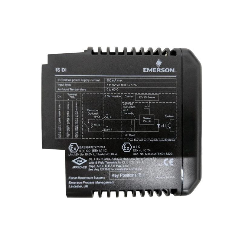 Emerson KJ3101X1-BB1 12P1866X042 IS DI Module 30-Day Returns！