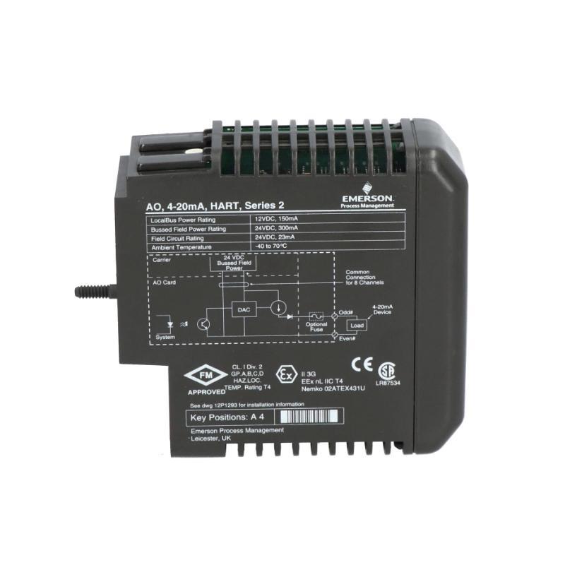Emerson KJ3221X1-BA1 12P2531X102 VE4035S2B1 Analog Output Module 12-Month Warranty