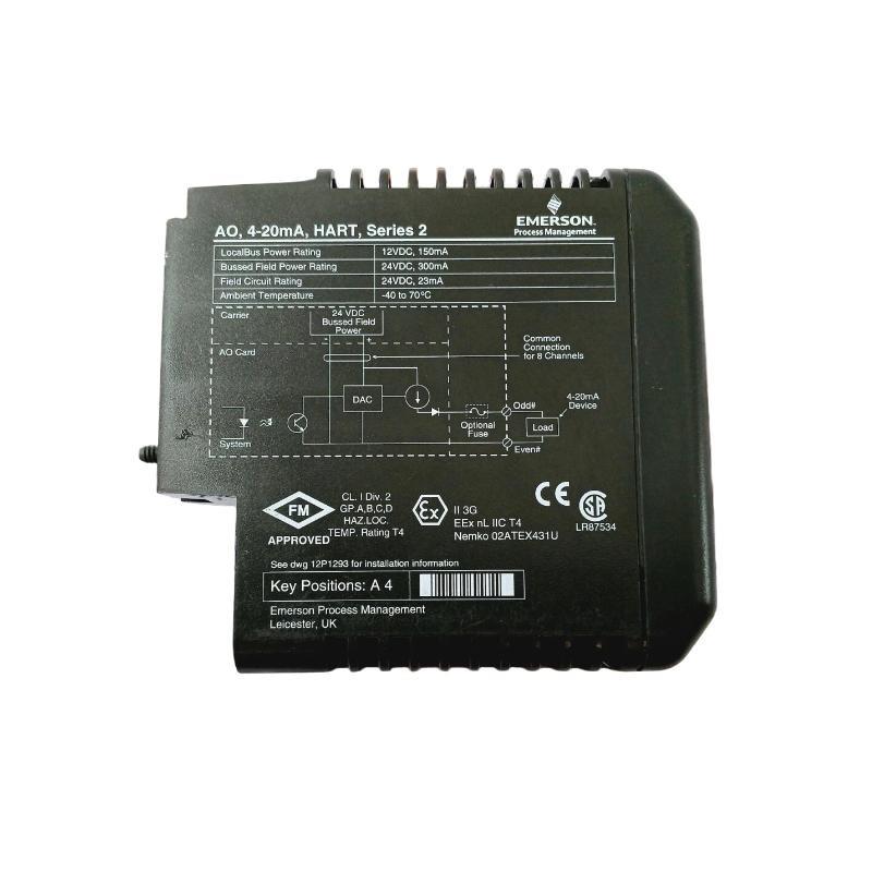 Emerson KJ3221X1-BA1 12P2531X122 Analog Output Module 100% New