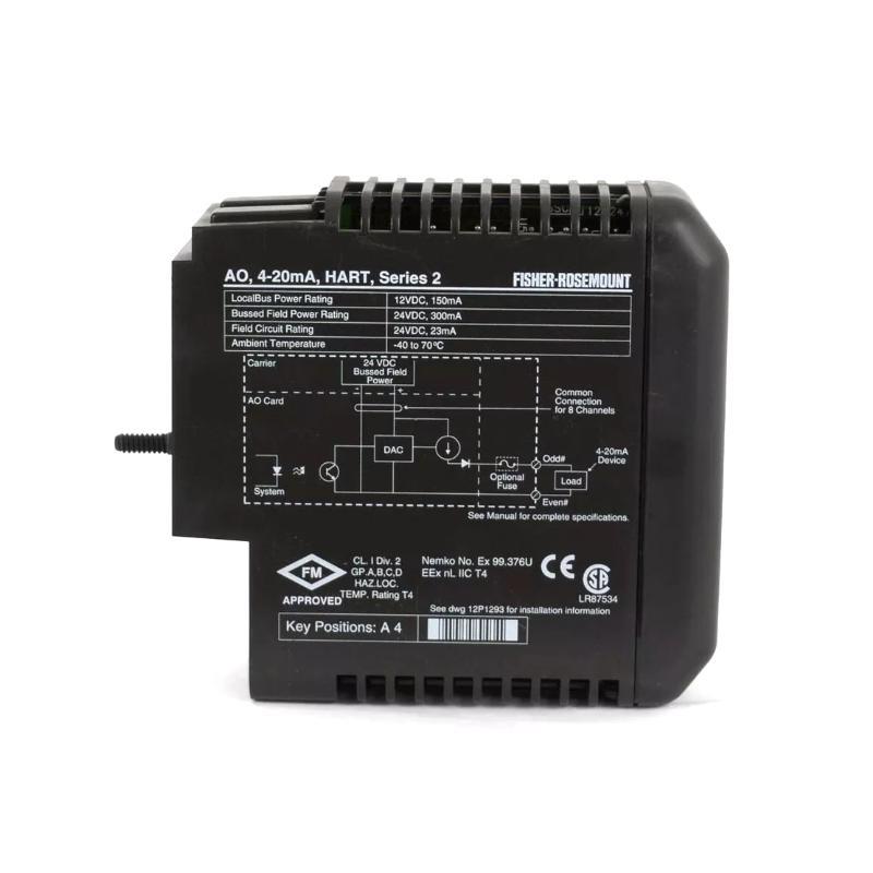 Emerson KJ3221X1-BA1 12P2531X142 DeltaV Analog Output Card New In Stock