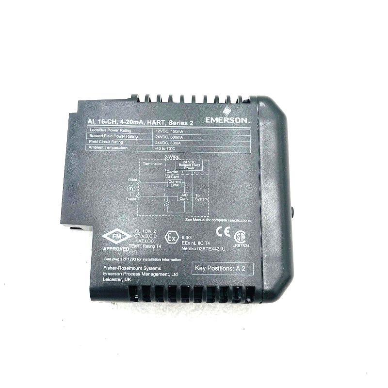 Emerson KJ3223X1-BA1 DeltaV Analog Input Card Trusted supplier