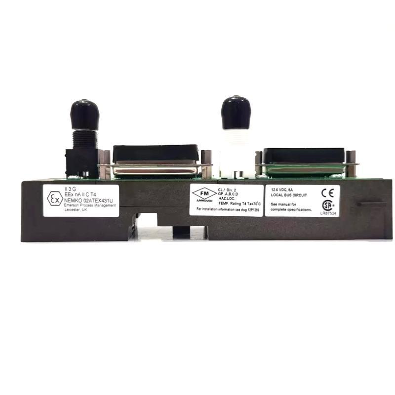 Emerson KJ4001X1-NA1 12P3373X012 DeltaV System Horizontal LocalBus Dual Right Cable Extender 12-Month Warranty