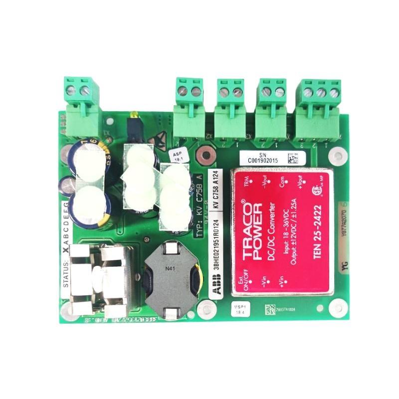 ABB KV C758 A124 3BHE021951R0124 Dual Voltage Sub-Board 100% New