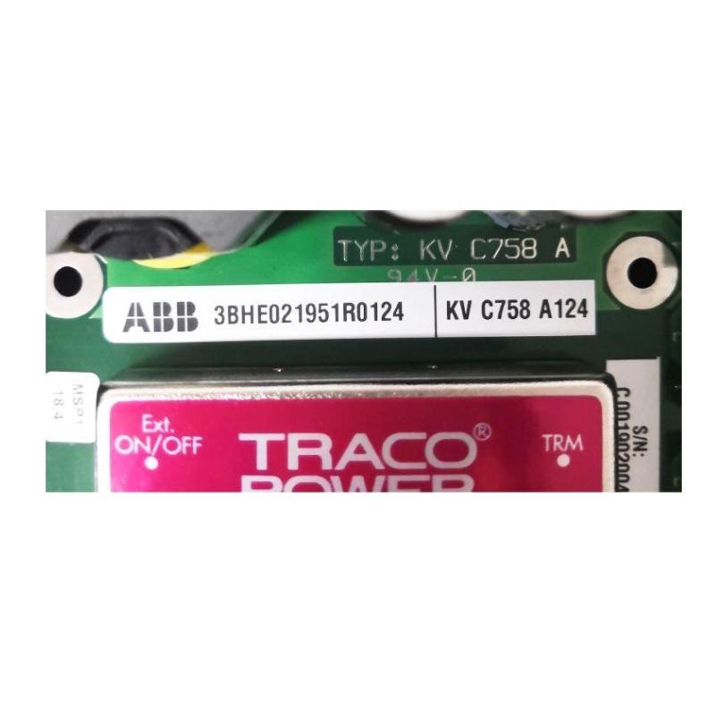 ABB KV C758 A124 3BHE021951R0124 Dual Voltage Sub-Board 100% New
