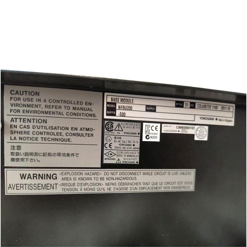 Yokogawa NFBU200 Controller Base Module 100% New New In Stock