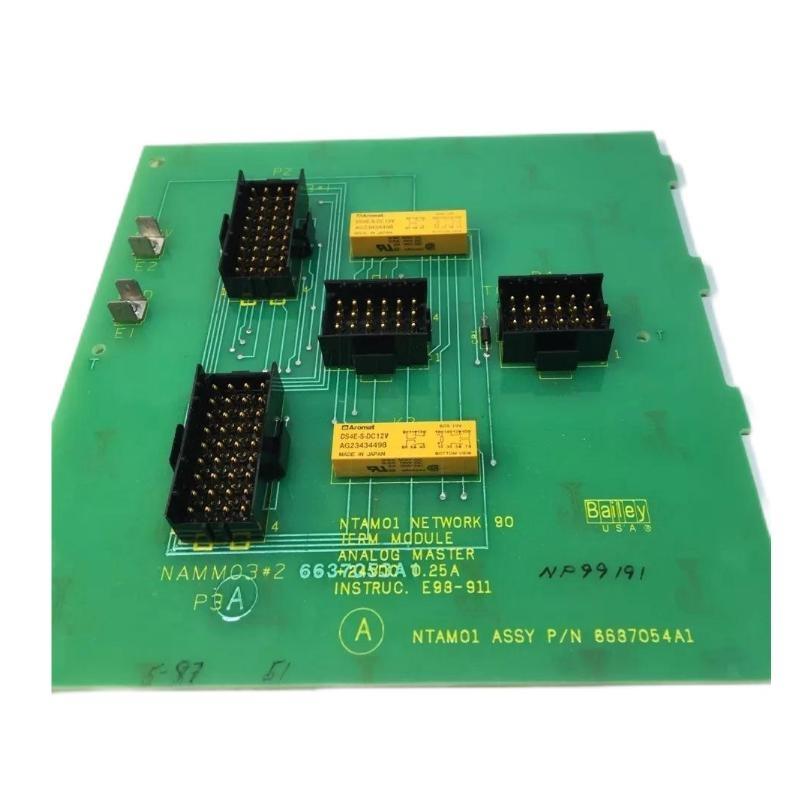 ABB Bailey NTAM01 6637054A1 Infi 90 Analog Master Termination Unit Fast Shipping!