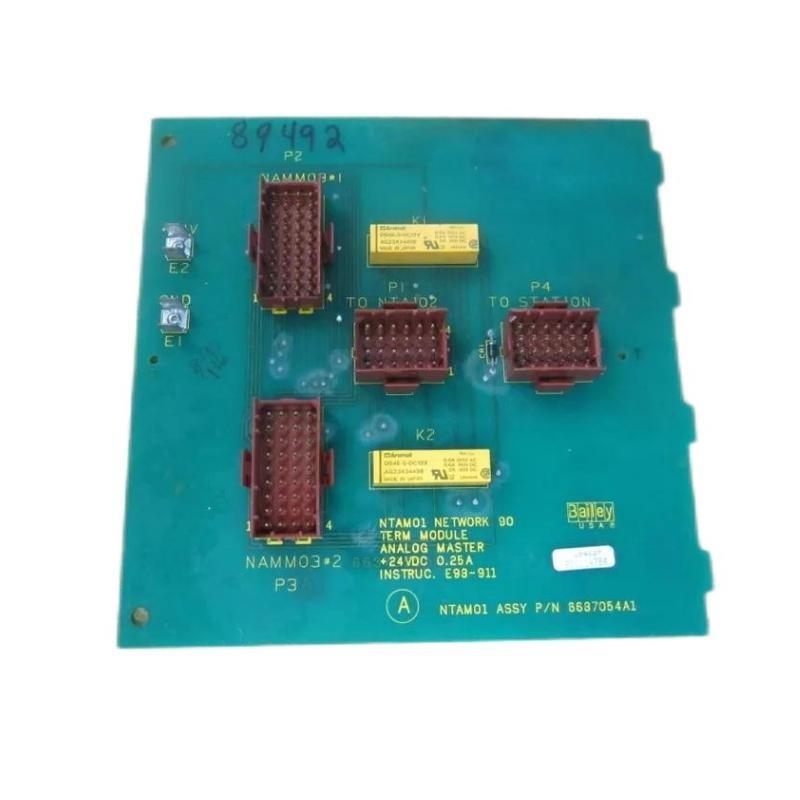 ABB Bailey NTAM01 6637054A1 Infi 90 Analog Master Termination Unit Fast Shipping!