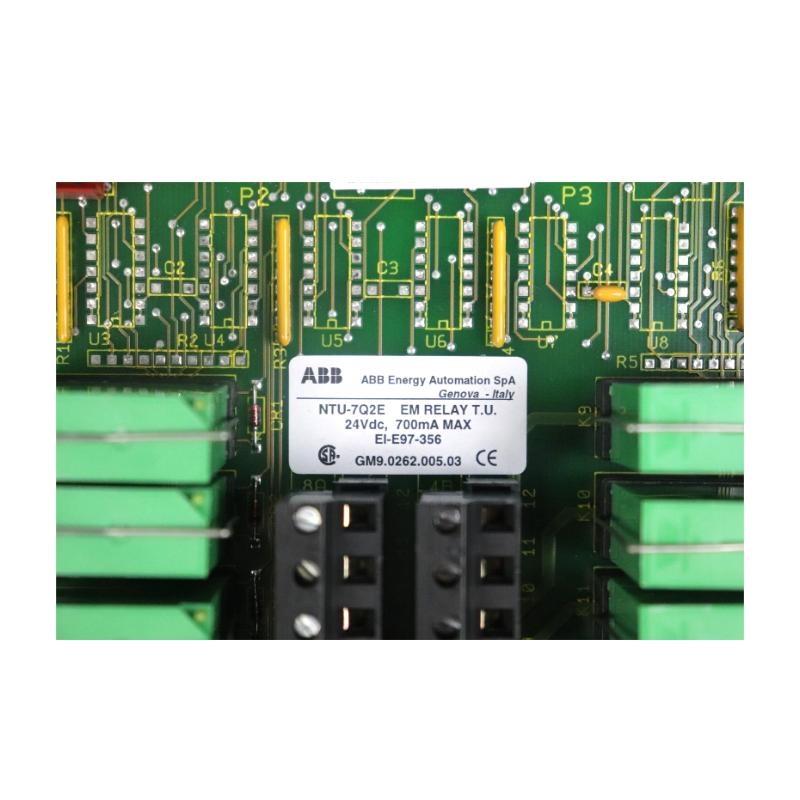 ABB Bailey NTU-7Q2E GM9.0262.0005.03 Digital Output Relay Terminal Unit Unbelievable Prices!