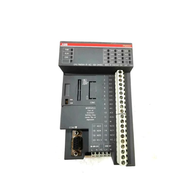 ABB PM564-R-AC 1TNE968900R1220 AC500 PLC Processor Module New In Stock