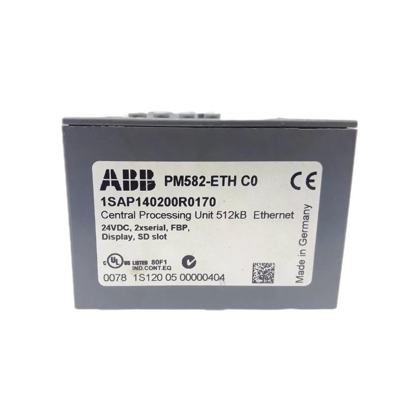 ABB PM582-ETH 1SAP140200R0170 AC500 PLC System Processor Module Original