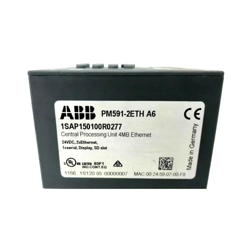 ABB PM591-2ETH 1SAP150100R0277 AC500 PLC System Processor Module 30-Day Returns！