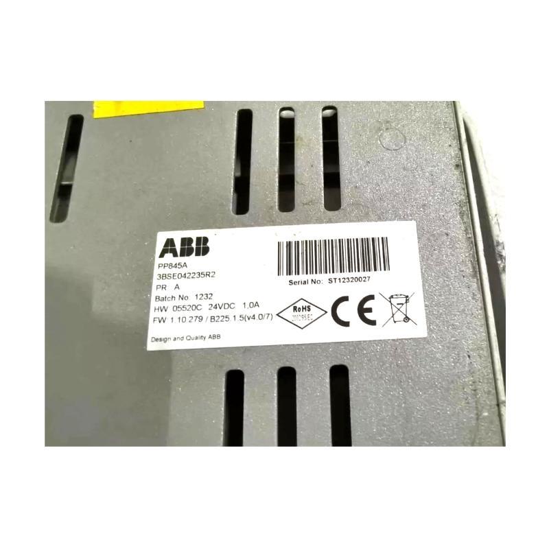 ABB PP845A 3BSE042235R2 Panel 800 10.4″ Touch Panel 30-Day Returns！