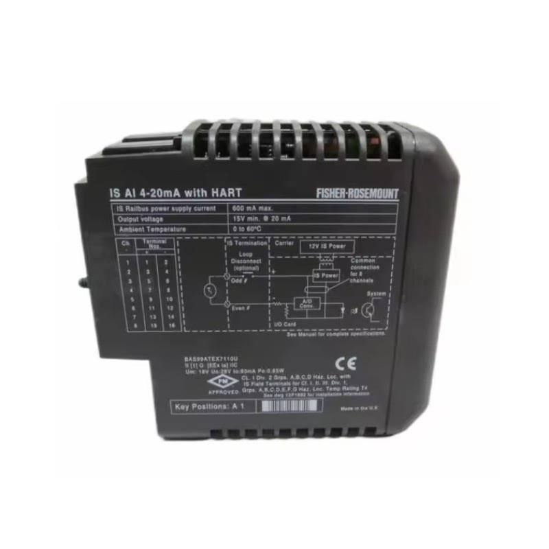 Emerson RKJ3102X1-BA1 DeltaV Analog Input Module 12-Month Warranty