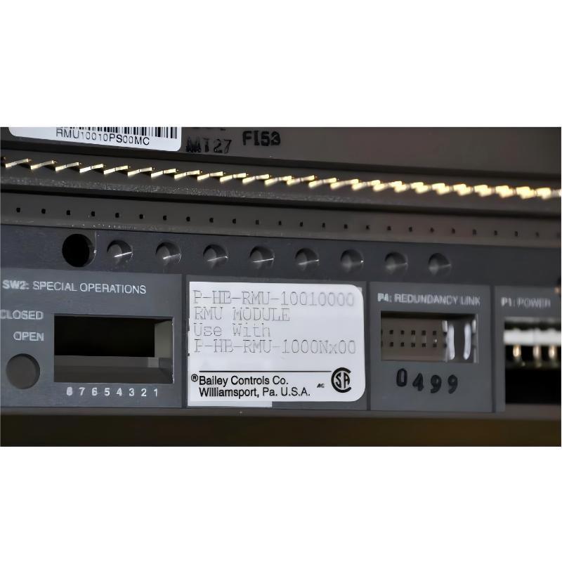 ABB Bailey RMU-100 PHBRMU10010000 Repeater Mounting Unit New In Stock