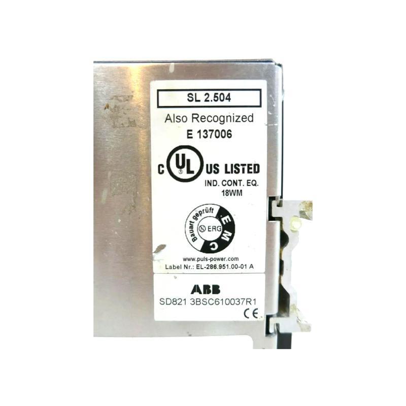 ABB SD821 3BSC610037R1 Power Supply Device 12-Month Warranty