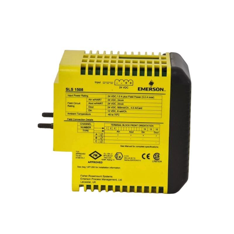 Emerson SLS1508 KJ2201X1-BA1 Intelligent Logic Solver 12-Month Warranty
