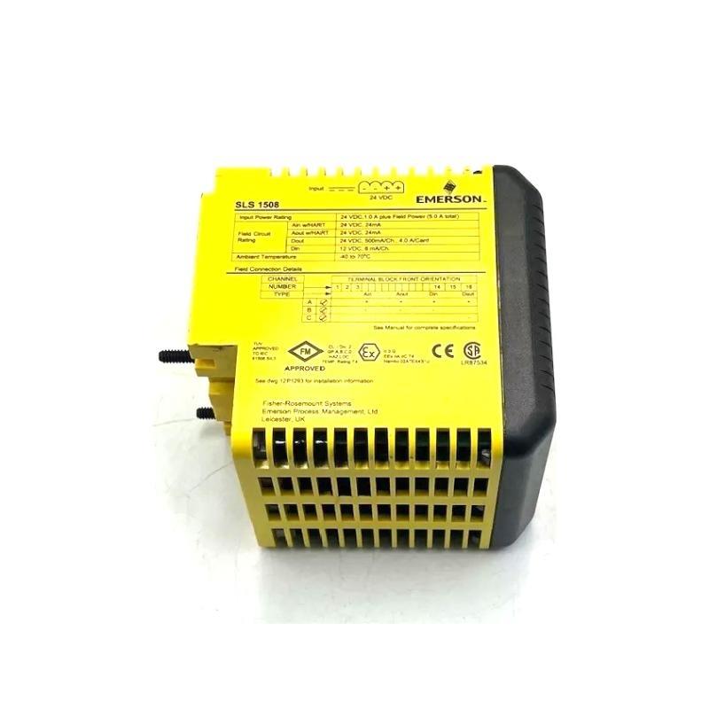 Emerson SLS1508 (KJ2201X1-BA1+KJ2201X1-HA1) DeltaV SIS Logic Solver 12-Month Warranty