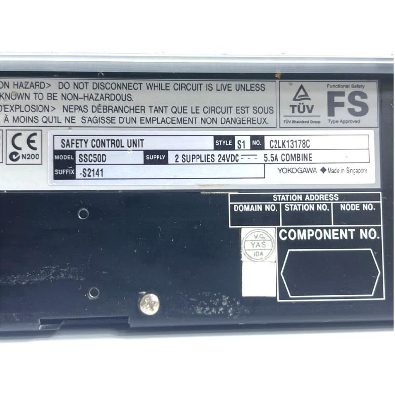 Yokogawa SSC60D-S2521 Duplex Safety Control Unit 30-Day Returns！