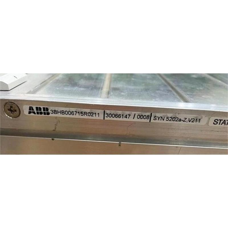 ABB SYN 5202a-Z,V211 3BHB006715R0211 Synchronizer Rave reviews New In Stock