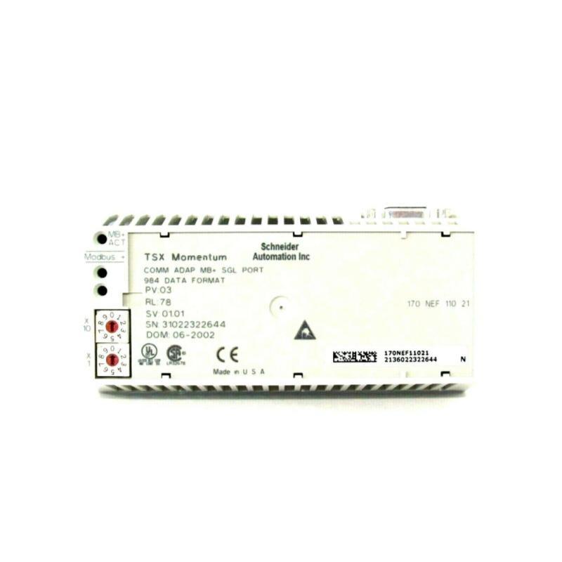 Schneider 170NEF11021C Modbus Plus Communication Adapter Unbelievable Prices! Trusted supplier