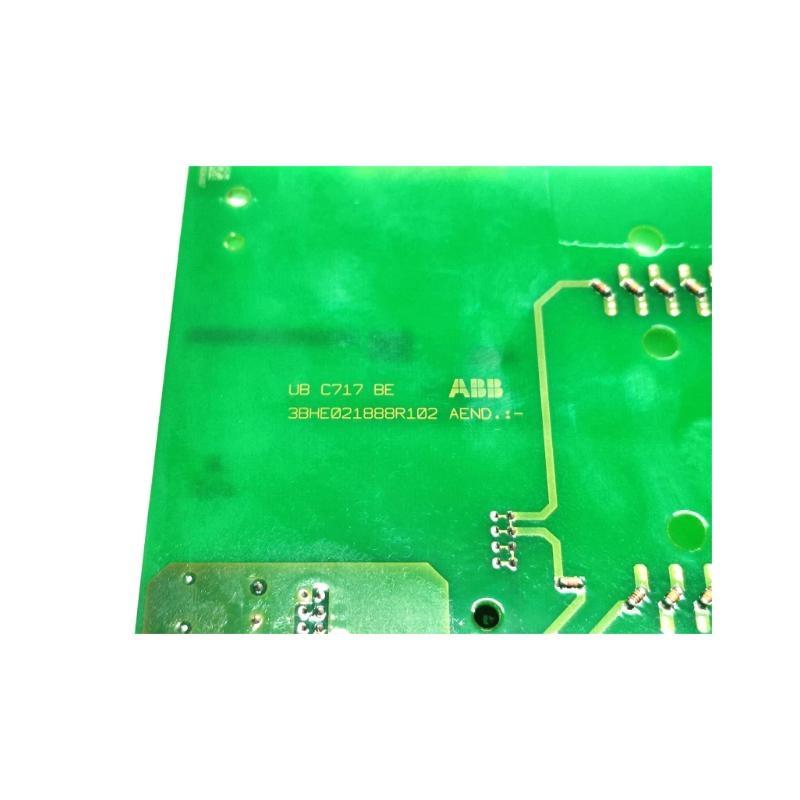 ABB UBC717BE101 3BHE021887R0101 OVVP-Board Coated New In Stock Fast Shipping!