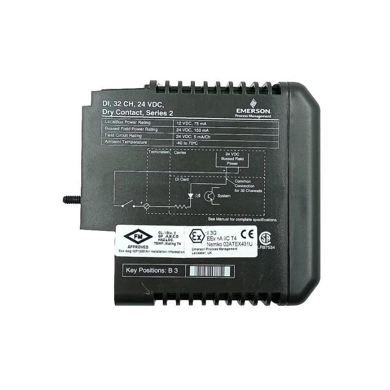 Emerson VE3006 KJ3203X1-BA1 Numeric Input Module Original