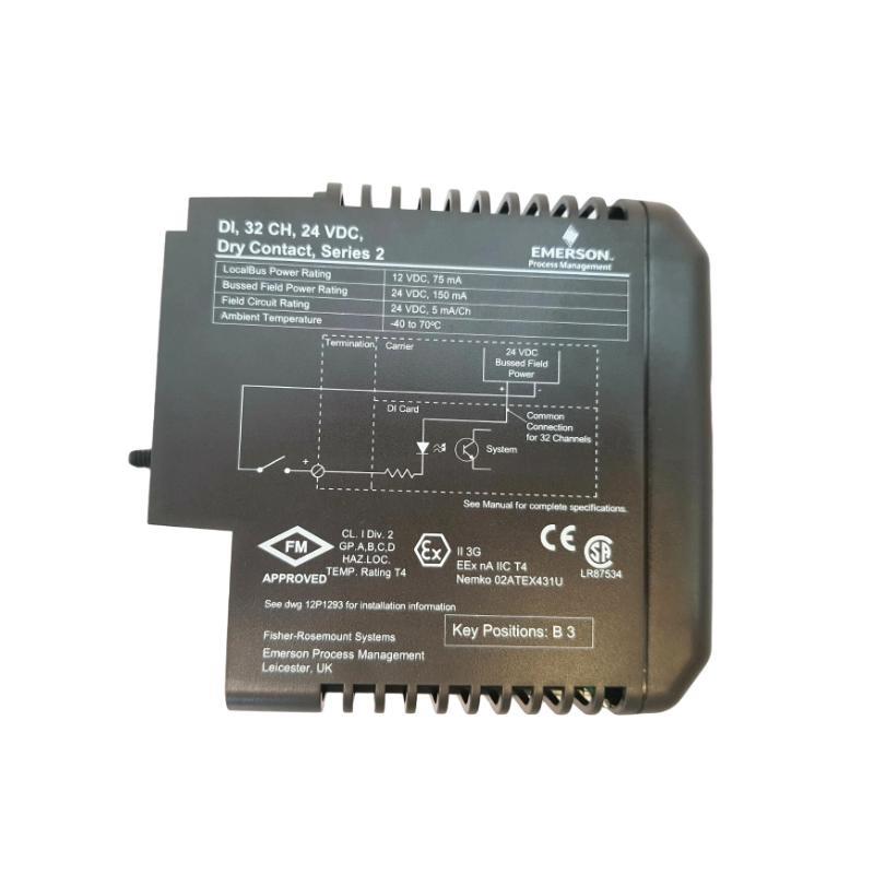 Emerson VE4001S2T2B4 KJ3203X1-BA1 Discrete Input Card Fast Shipping!