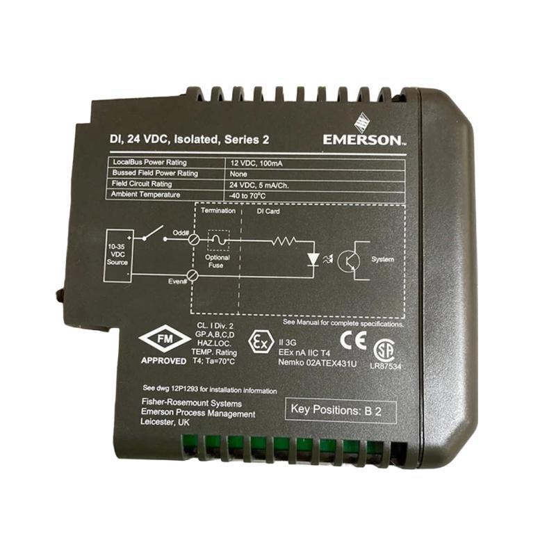 Emerson VE4001S3T1B2 Discrete Input Card Original