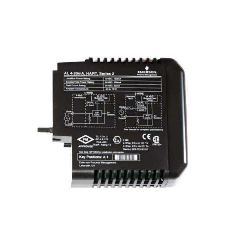 Emerson VE4001S3T2B2 Discrete Input Card 12-Month Warranty