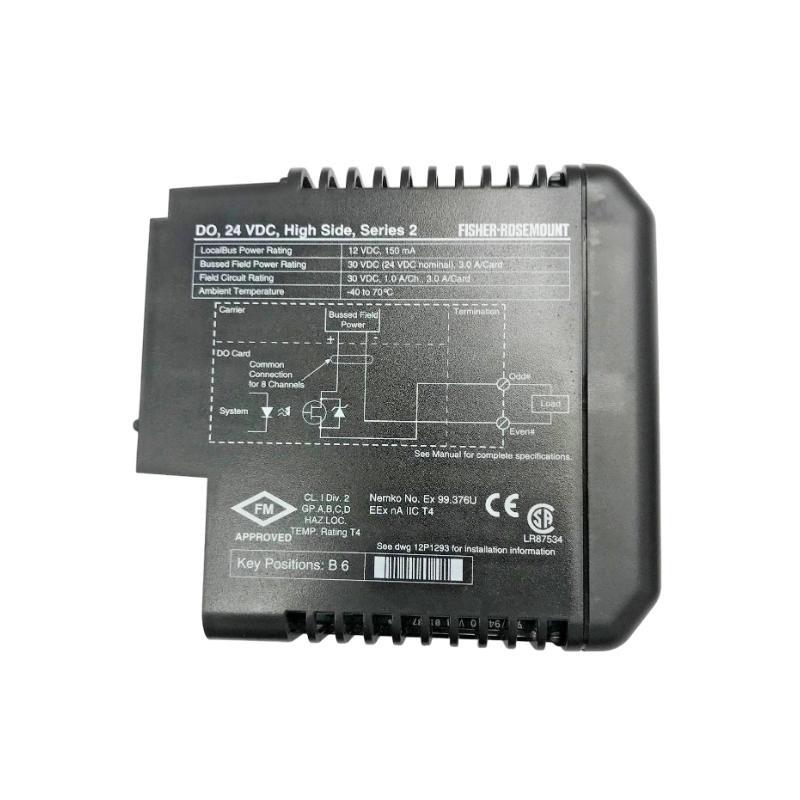 Emerson VE4002S1T2B Discrete Output Card Original