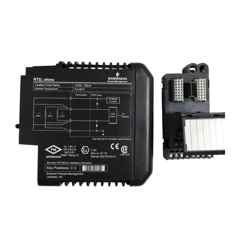 Emerson VE4003S2B9 KJ3223X1-EA1 DeltaV Analog Input Card 16 Channels New In Stock