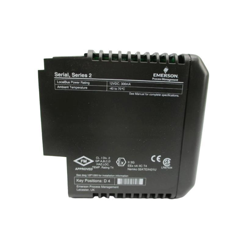 Emerson VE4006P KJ3241X1-BA1 12P2506X042 Serial Interface Module Original