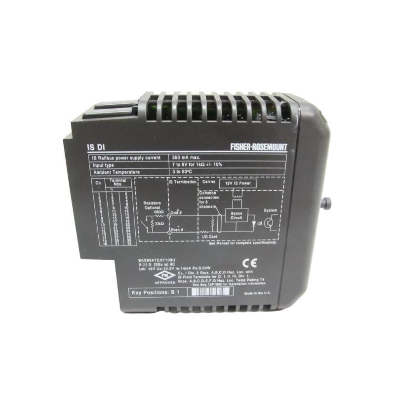 Emerson VE4010B1 KJ3101X1-BB1 12P1866X042 IS DI Module 30-Day Returns！