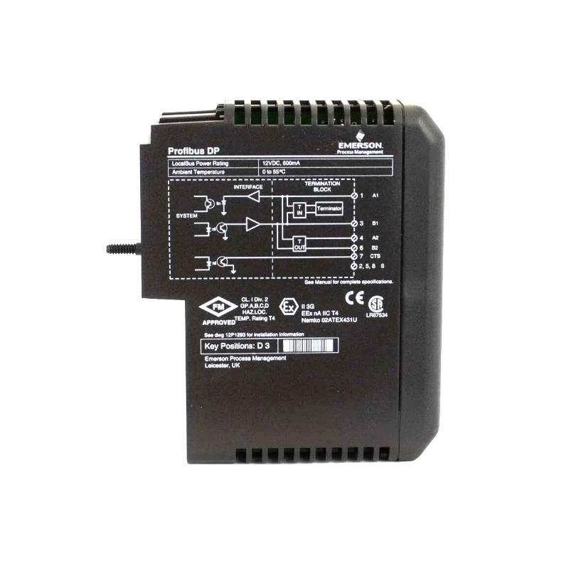 Emerson VE4014 DeltaV Profibus DP Series 2 Interface Card Trusted supplier