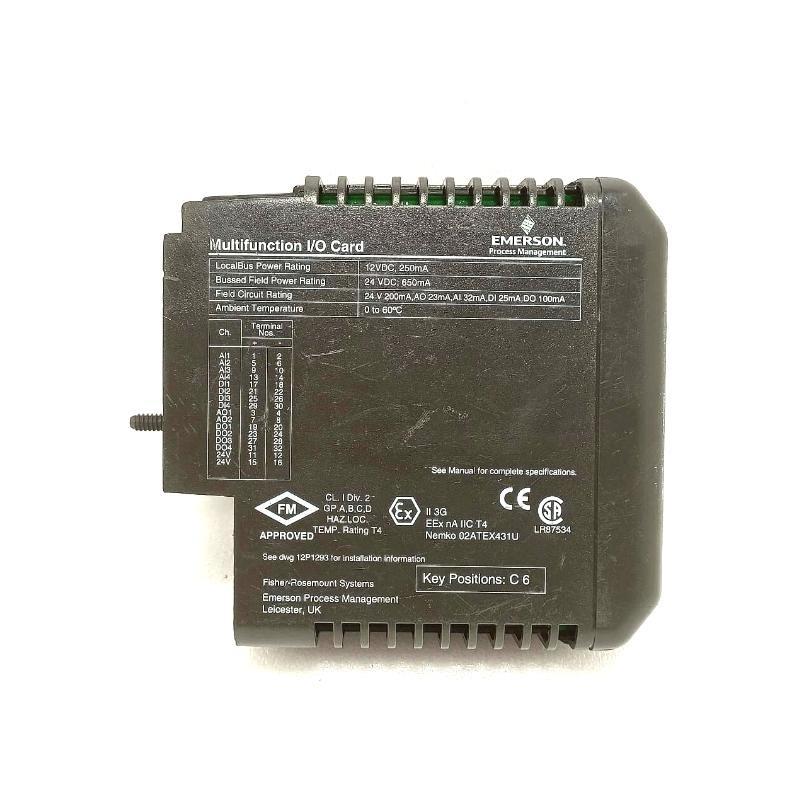 Emerson VE4015 DeltaV Pulse Count Input Card Original